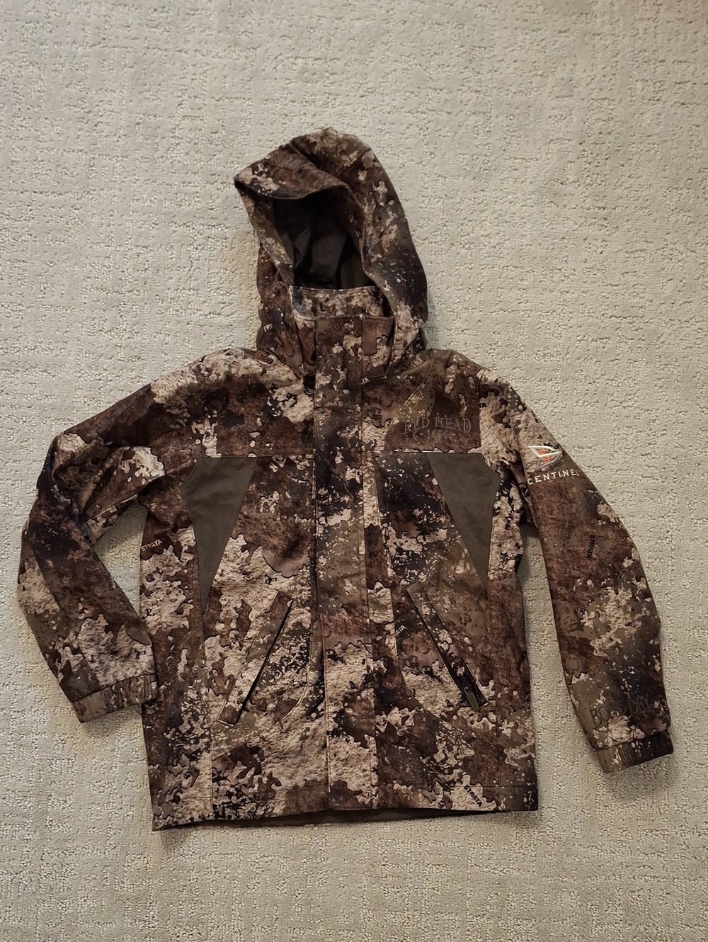 Kids' Redhead Full Zip Tech Fleece Scentinel Hoodie - True Timber Camo